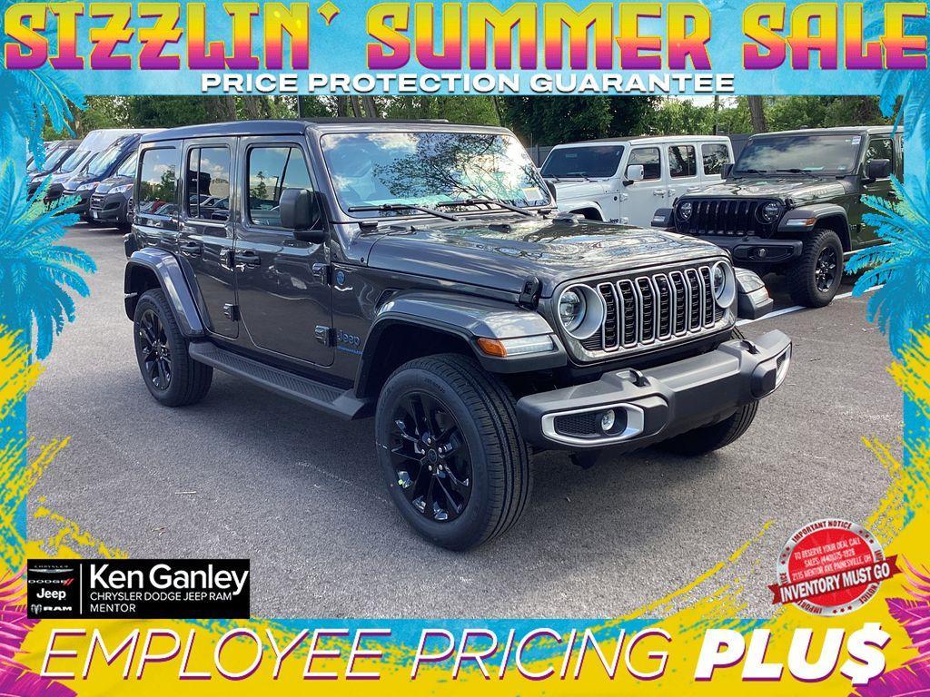 new 2025 Jeep Wrangler 4xe car, priced at $65,445