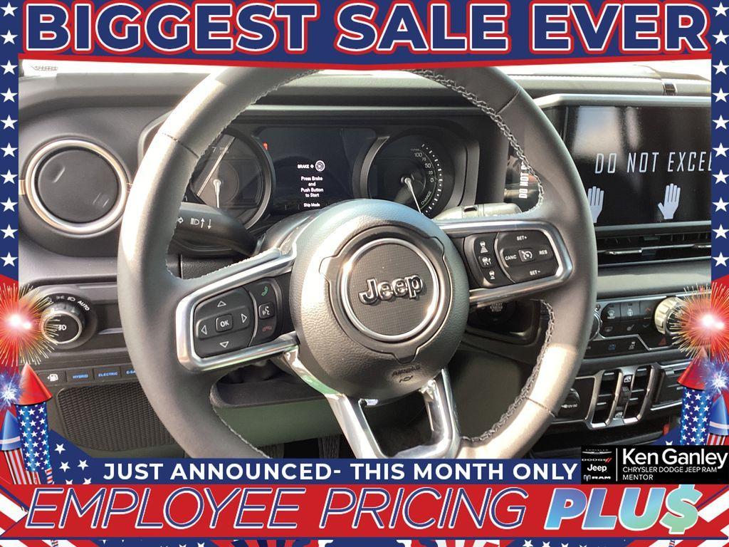 new 2025 Jeep Wrangler 4xe car, priced at $65,445