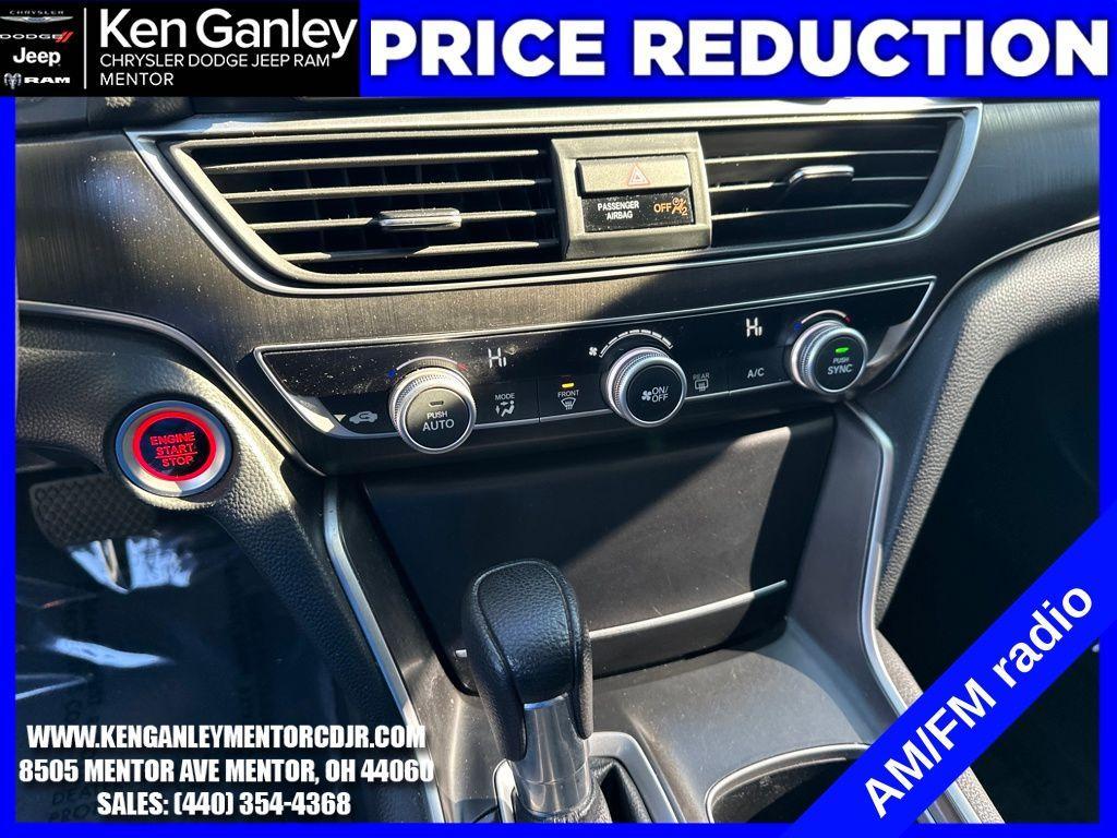 used 2018 Honda Accord car, priced at $13,500