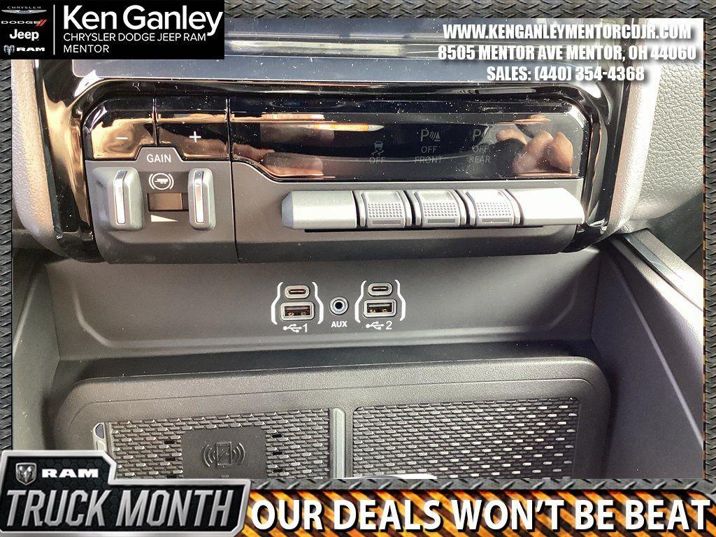 new 2025 Ram 1500 car, priced at $58,678