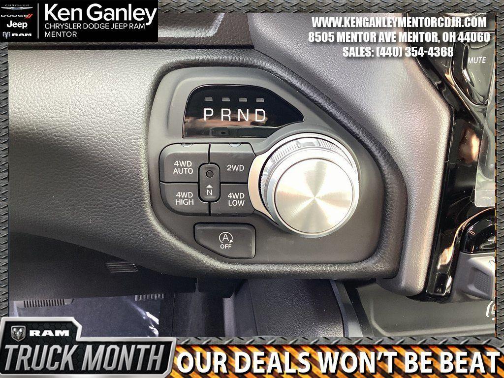 new 2025 Ram 1500 car, priced at $58,678