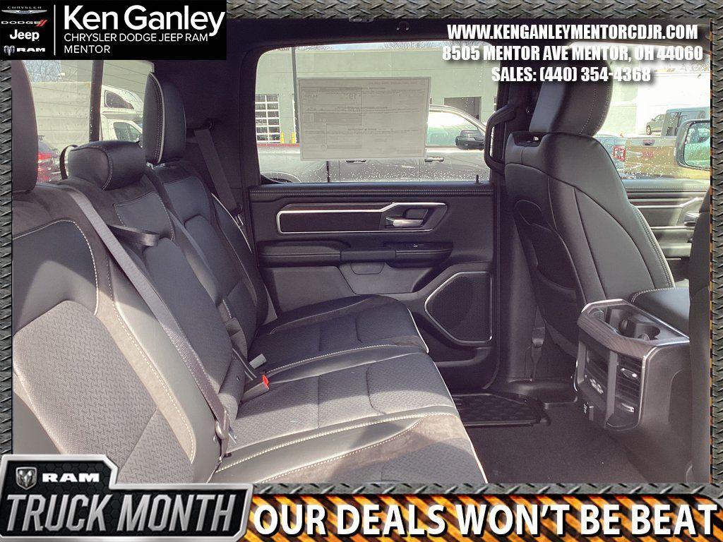 new 2025 Ram 1500 car, priced at $58,678