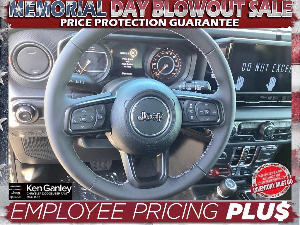 new 2025 Jeep Wrangler car, priced at $58,545