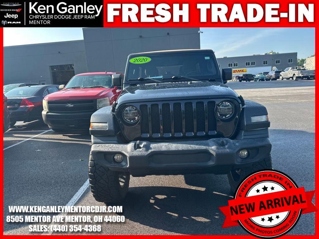 used 2020 Jeep Wrangler Unlimited car, priced at $25,100