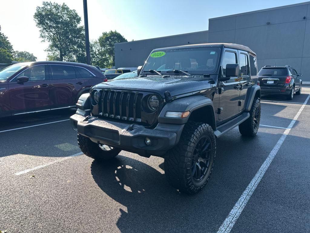 used 2020 Jeep Wrangler Unlimited car, priced at $25,100