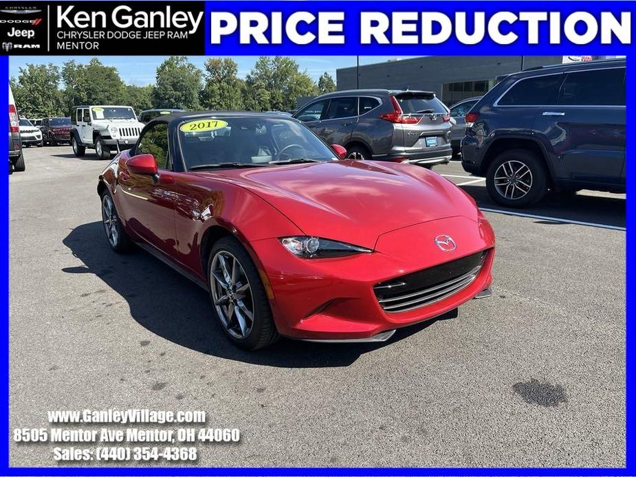 used 2017 Mazda MX-5 Miata car, priced at $20,500