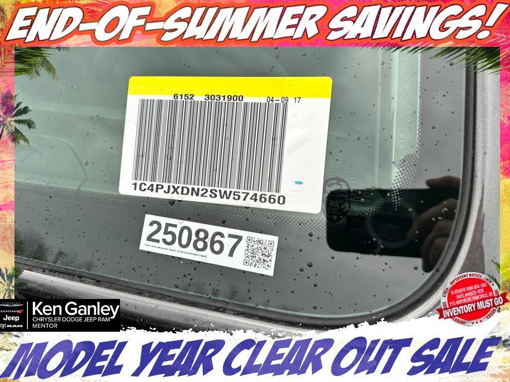 new 2025 Jeep Wrangler car, priced at $42,393