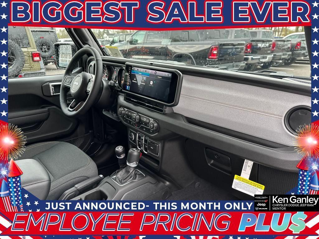 new 2025 Jeep Wrangler car, priced at $42,393