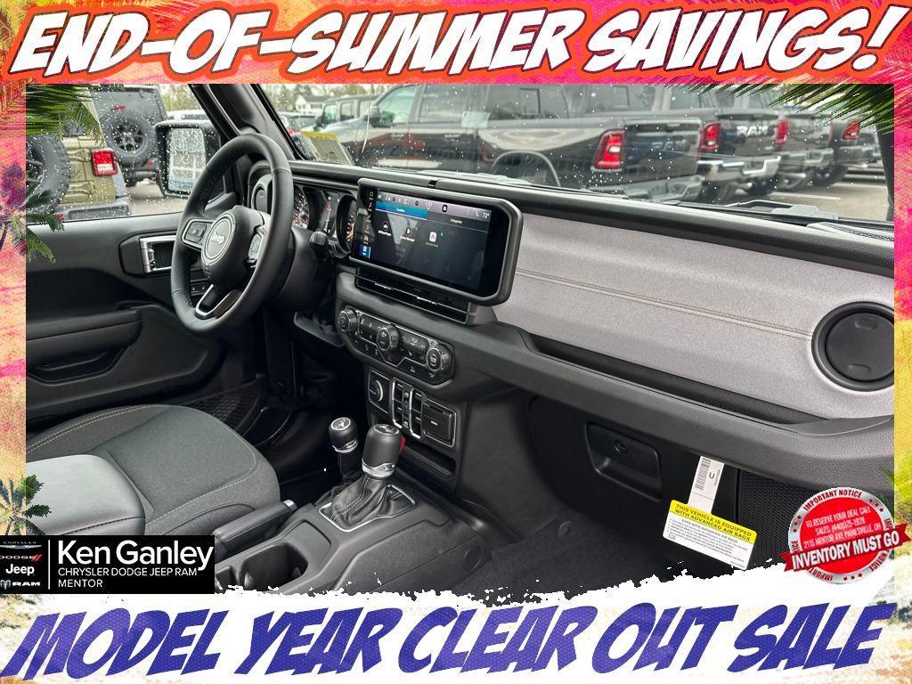 new 2025 Jeep Wrangler car, priced at $42,393