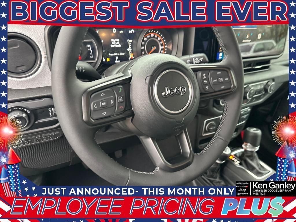 new 2025 Jeep Wrangler car, priced at $42,393