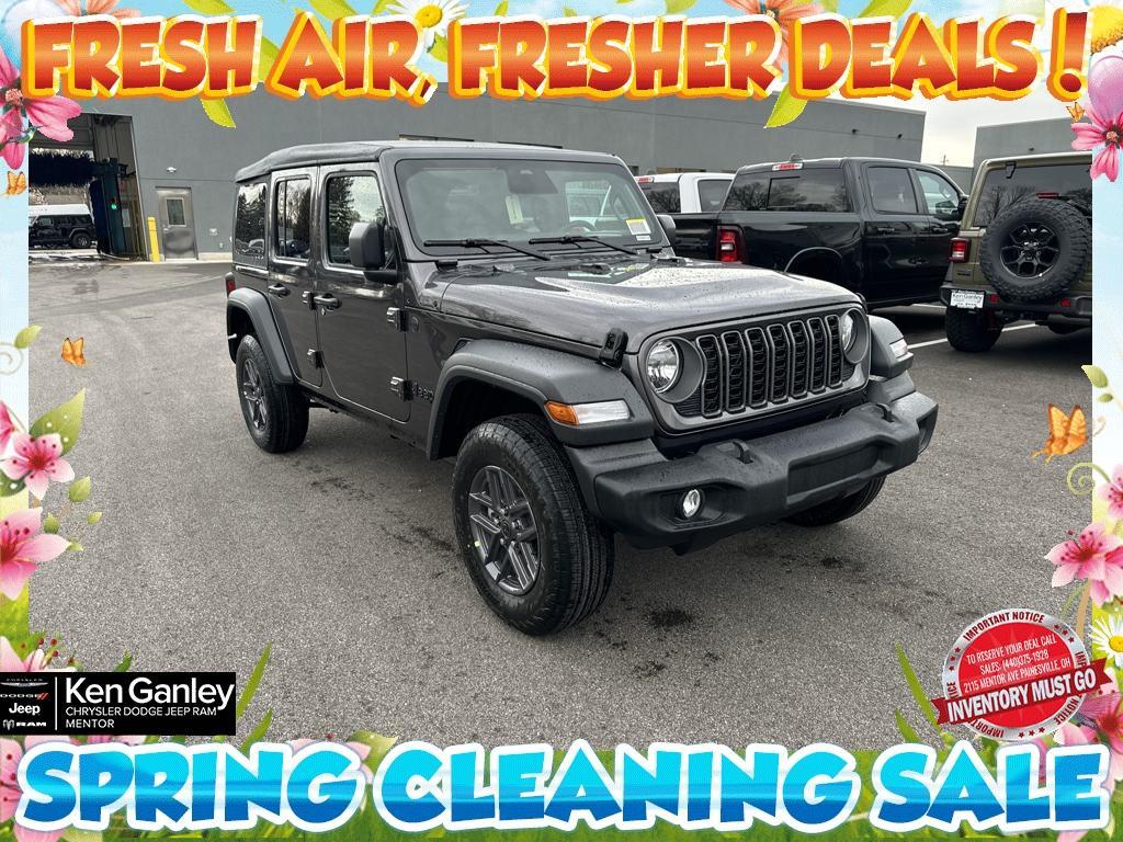new 2025 Jeep Wrangler car, priced at $41,452