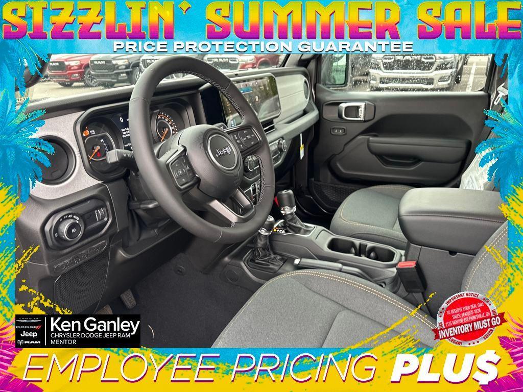 new 2025 Jeep Wrangler car, priced at $42,393