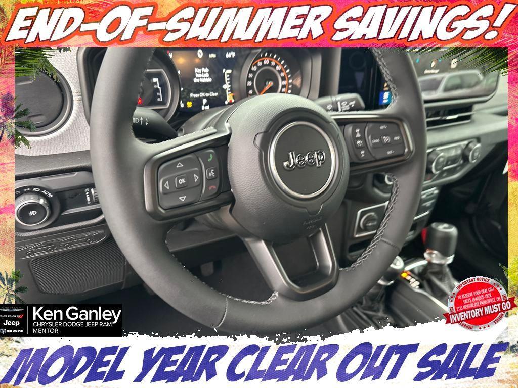 new 2025 Jeep Wrangler car, priced at $42,393
