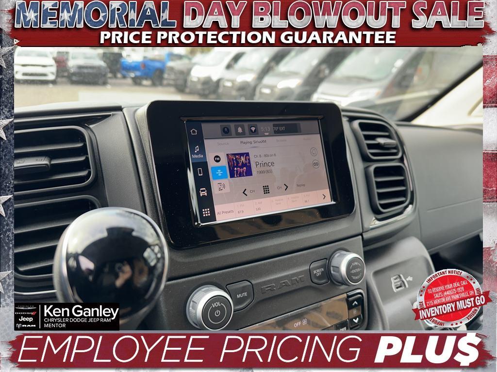 new 2025 Ram ProMaster 3500 car, priced at $55,352