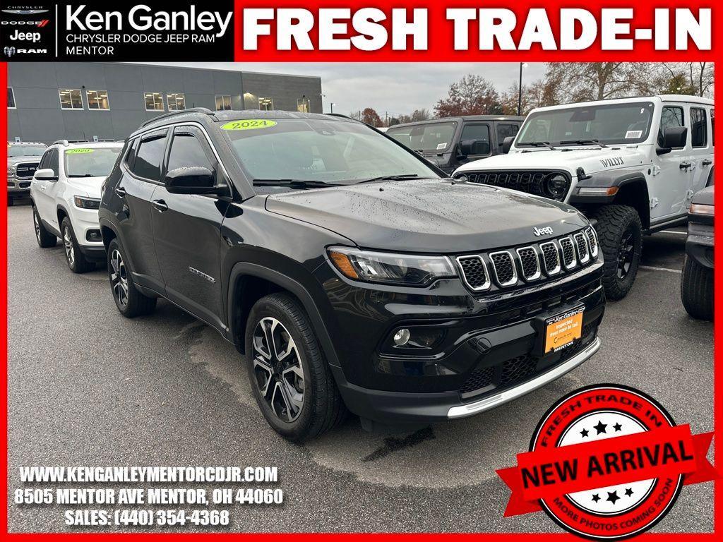 used 2024 Jeep Compass car, priced at $26,700