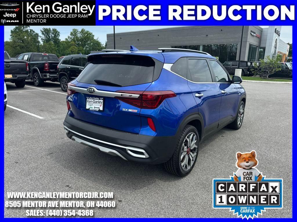 used 2021 Kia Seltos car, priced at $19,900
