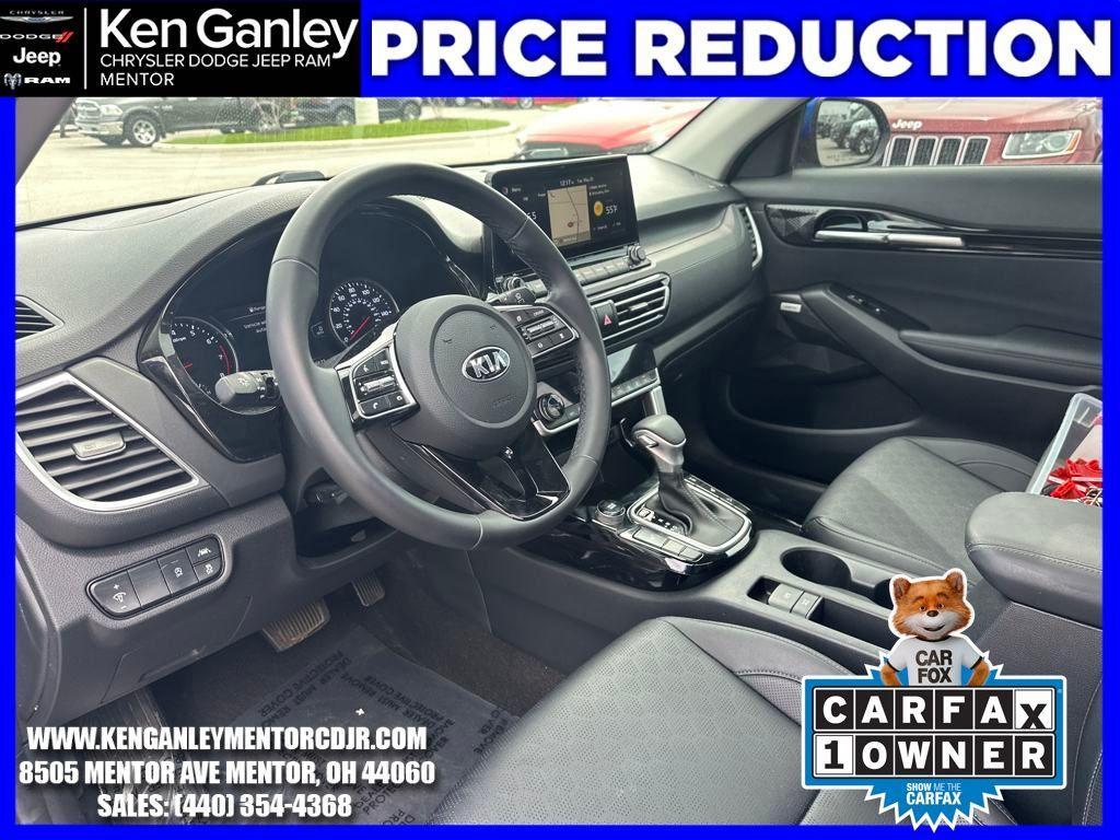 used 2021 Kia Seltos car, priced at $19,900