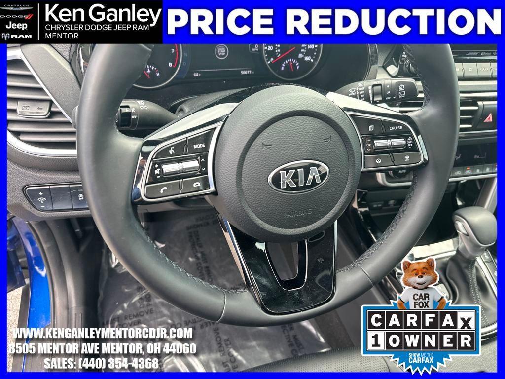 used 2021 Kia Seltos car, priced at $19,900
