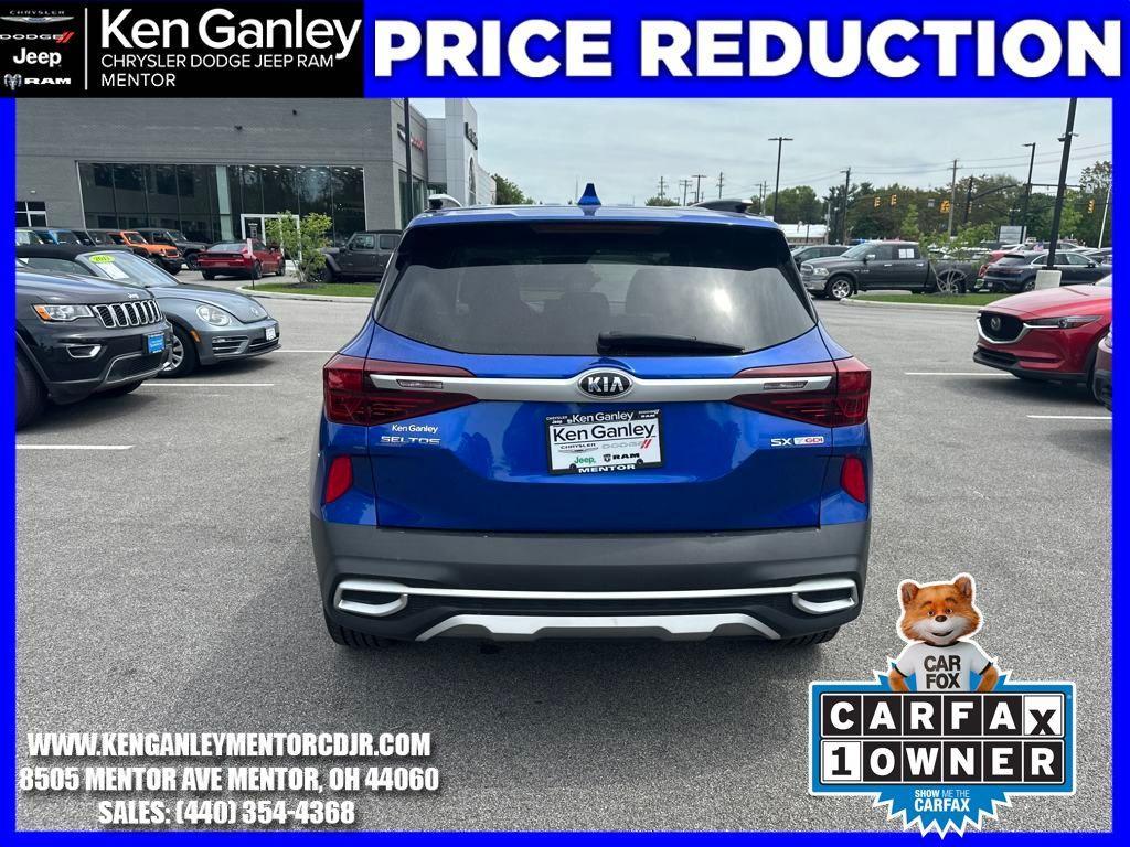 used 2021 Kia Seltos car, priced at $19,900