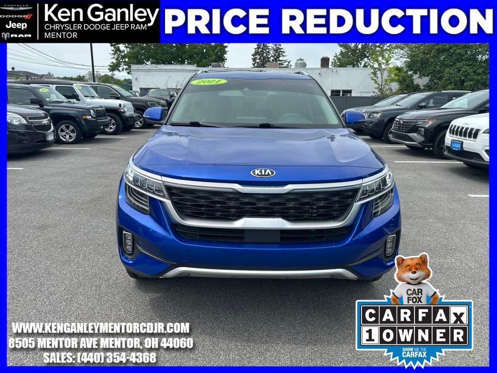 used 2021 Kia Seltos car, priced at $19,900