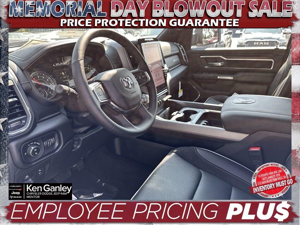 new 2025 Ram 1500 car, priced at $47,576