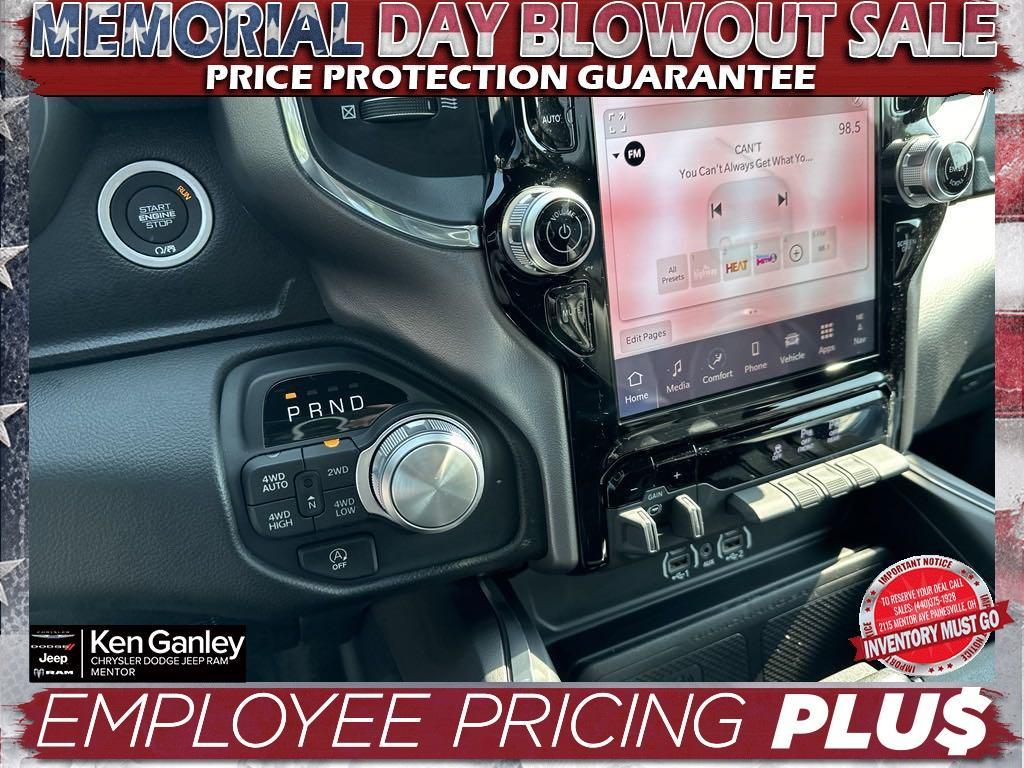new 2025 Ram 1500 car, priced at $47,576