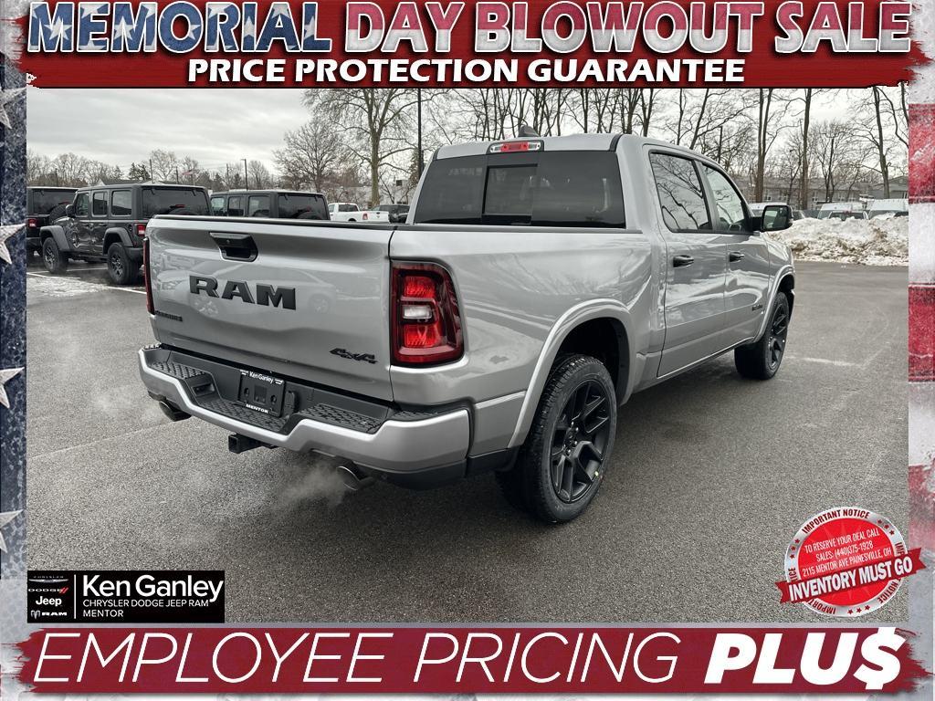 new 2025 Ram 1500 car, priced at $58,465