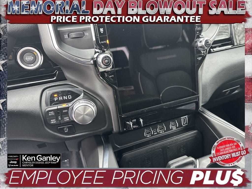 new 2025 Ram 1500 car, priced at $58,465