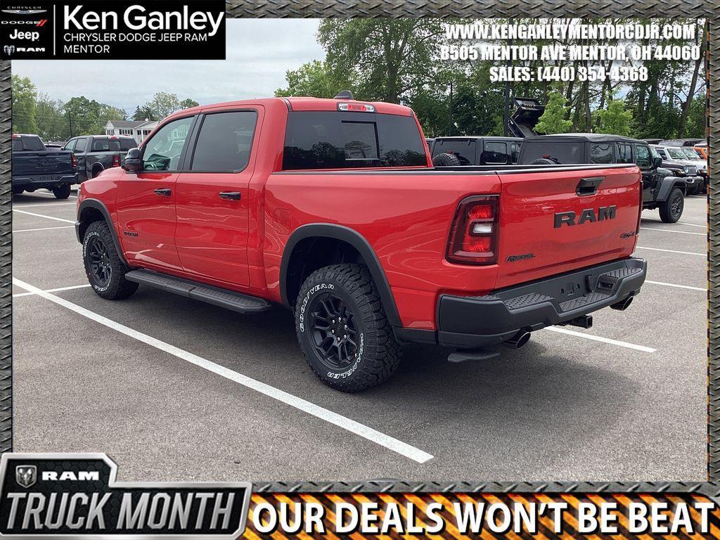 new 2025 Ram 1500 car, priced at $61,102