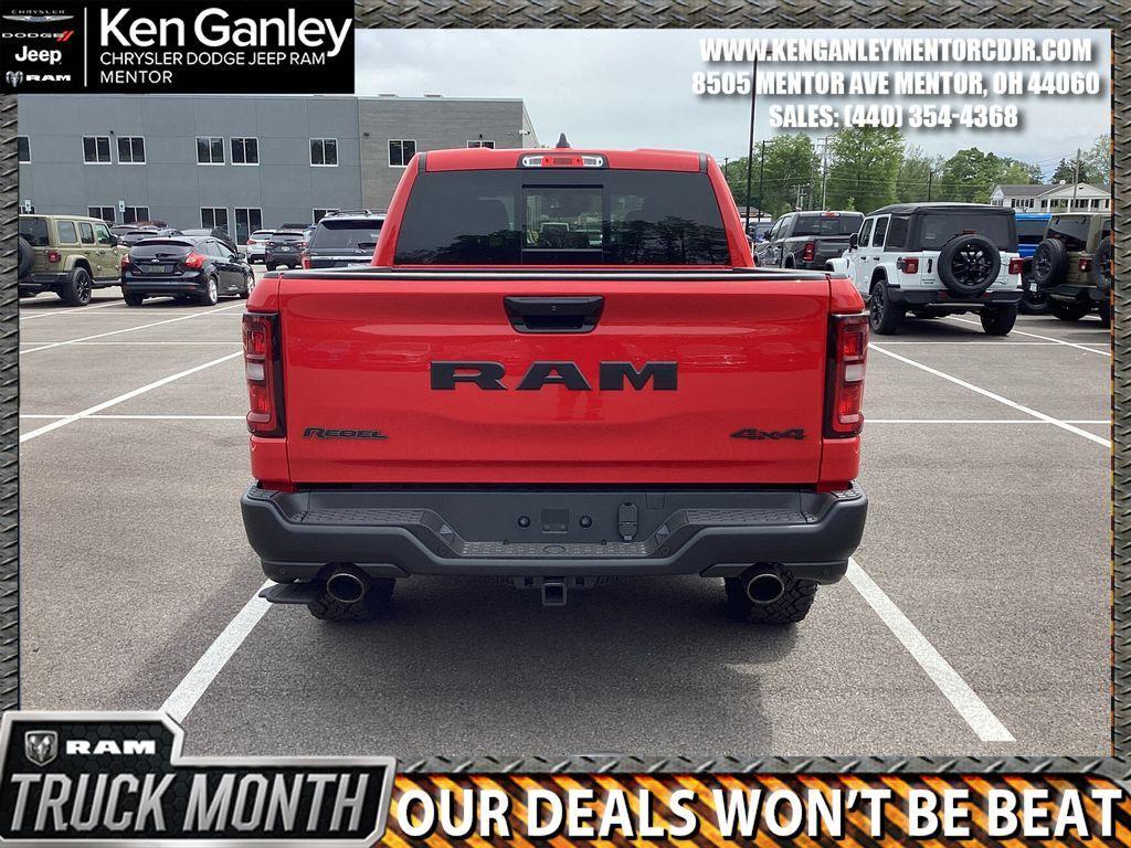 new 2025 Ram 1500 car, priced at $61,102