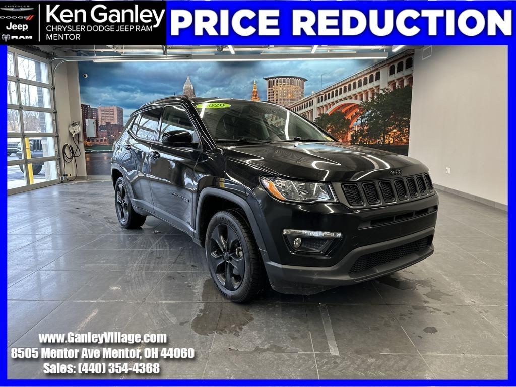 used 2020 Jeep Compass car, priced at $17,650