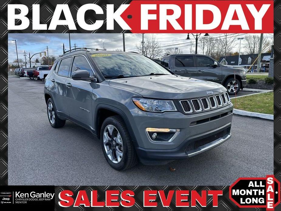 used 2020 Jeep Compass car, priced at $13,500