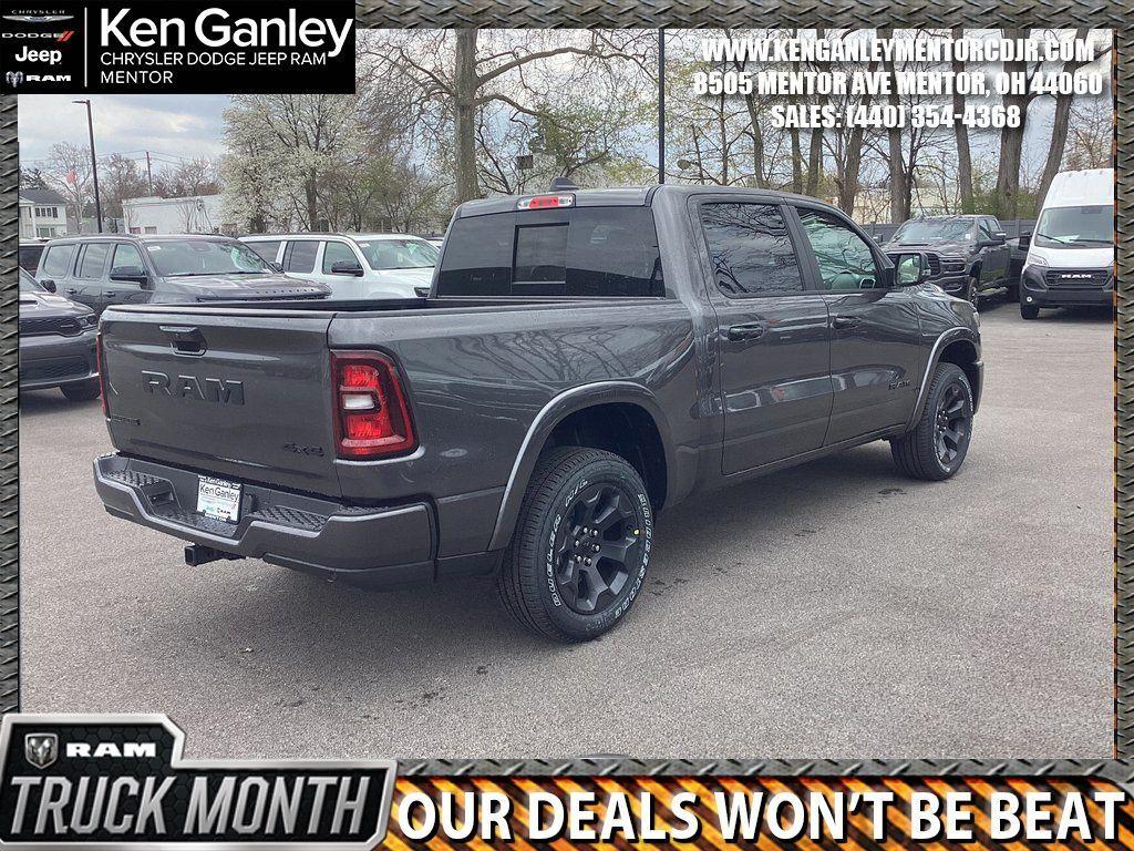 new 2025 Ram 1500 car, priced at $49,045