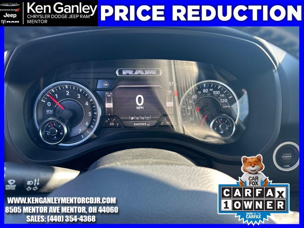 used 2021 Ram 1500 car, priced at $29,800