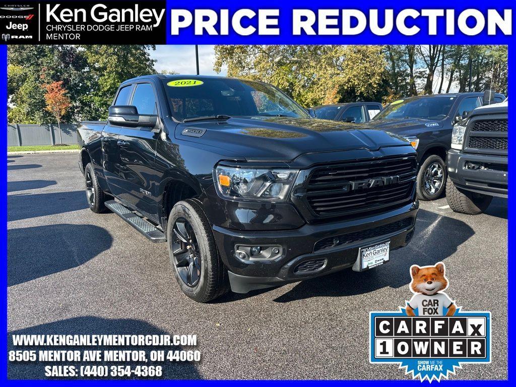 used 2021 Ram 1500 car, priced at $29,800
