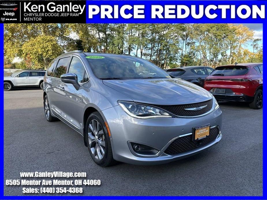 used 2020 Chrysler Pacifica car, priced at $23,500