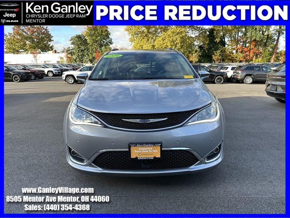 used 2020 Chrysler Pacifica car, priced at $23,500