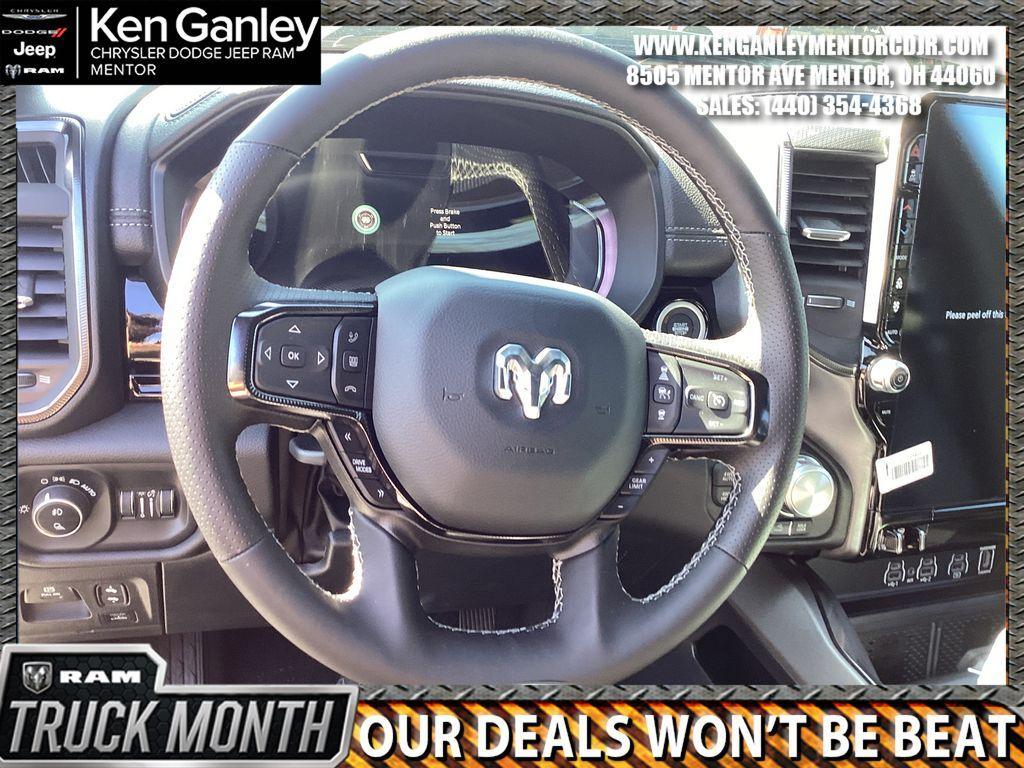 new 2025 Ram 1500 car, priced at $61,397