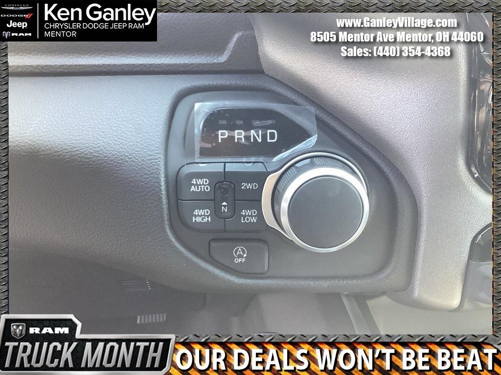 new 2025 Ram 1500 car, priced at $43,600