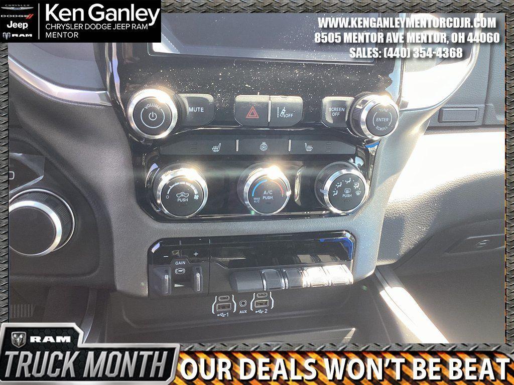 new 2025 Ram 1500 car, priced at $48,353