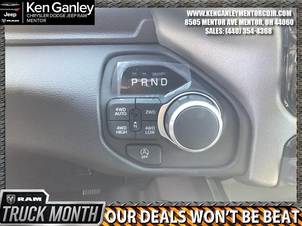 new 2025 Ram 1500 car, priced at $48,353