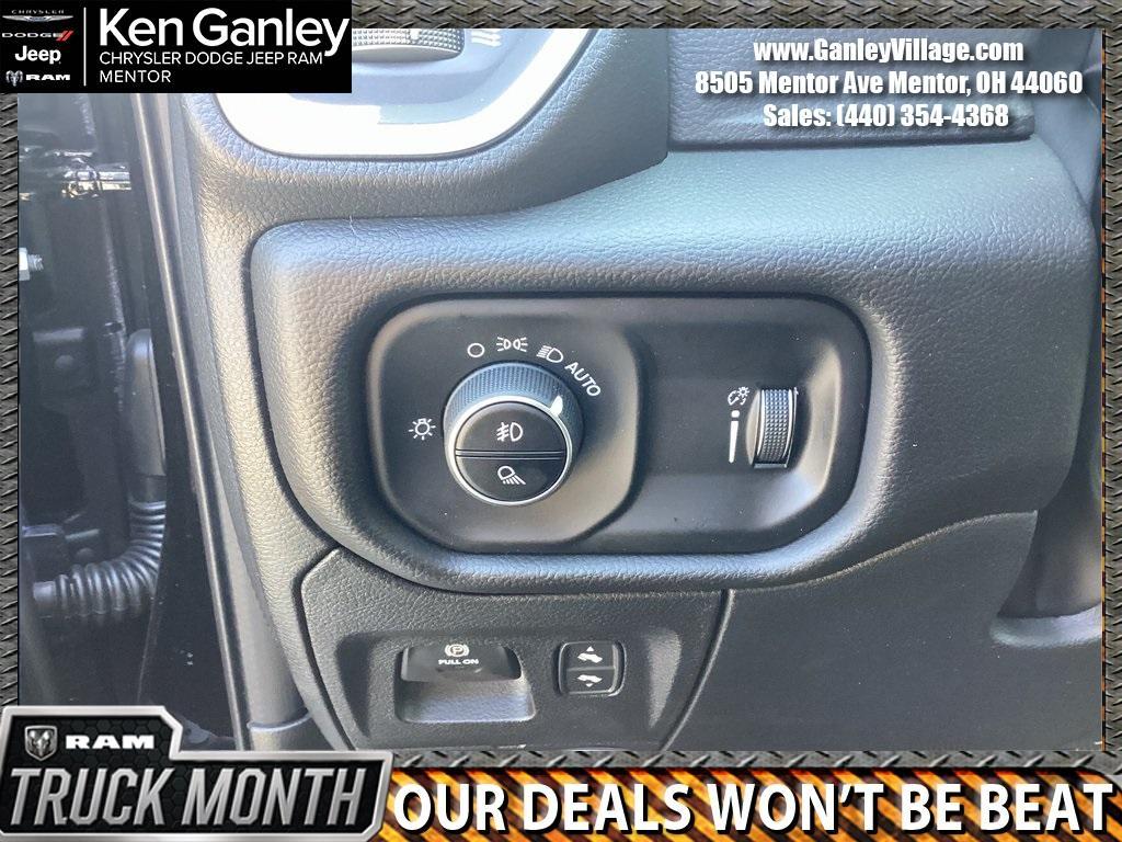 new 2025 Ram 1500 car, priced at $43,600
