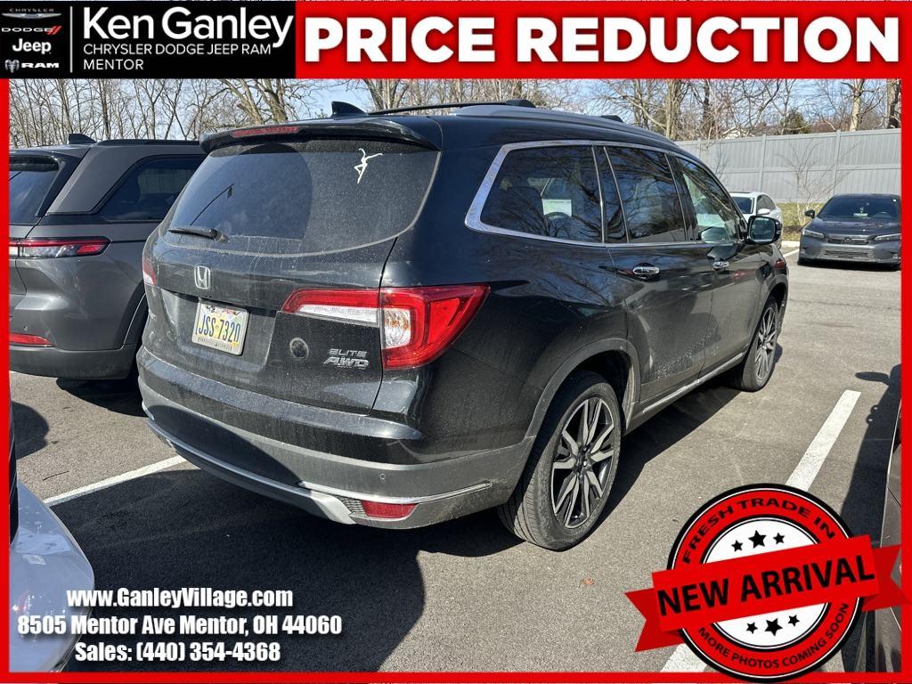 used 2022 Honda Pilot car, priced at $37,150