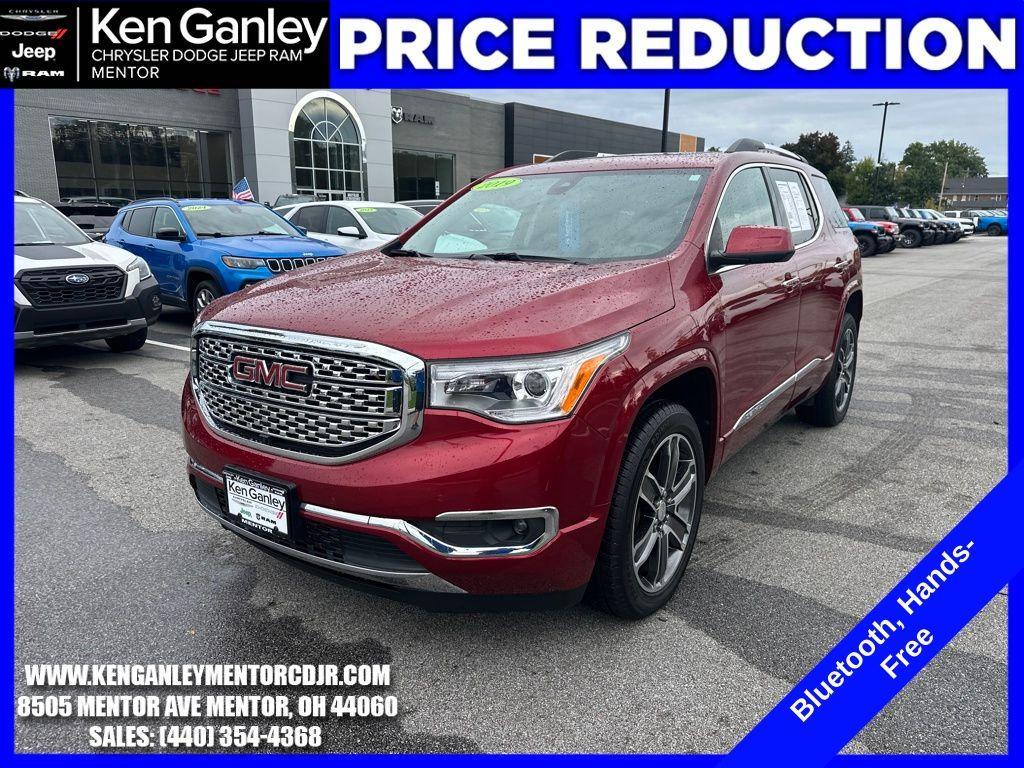 used 2019 GMC Acadia car, priced at $26,900