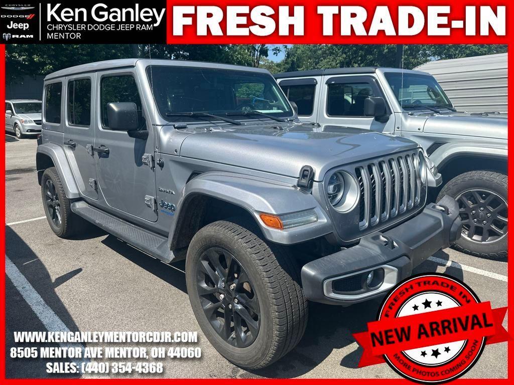 used 2021 Jeep Wrangler Unlimited 4xe car, priced at $28,680