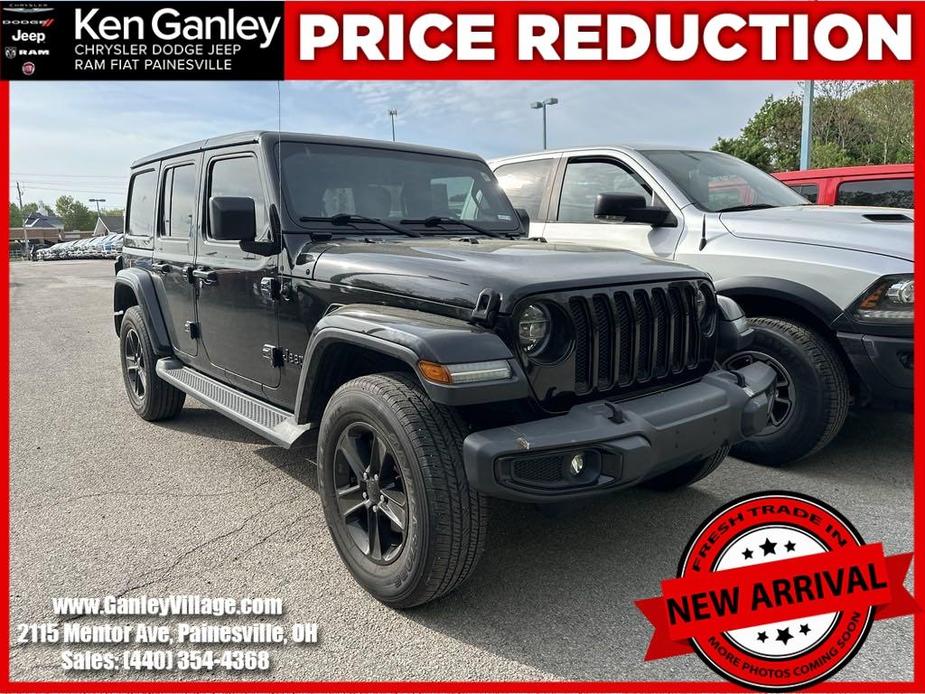 used 2020 Jeep Wrangler Unlimited car, priced at $33,899
