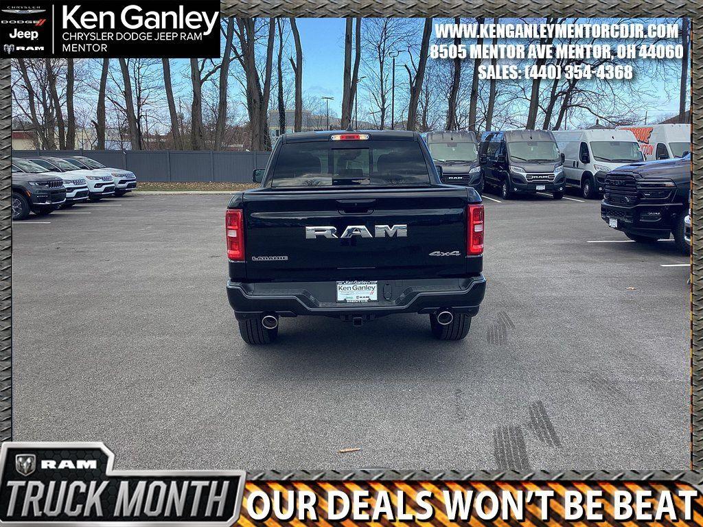 new 2025 Ram 1500 car, priced at $58,678