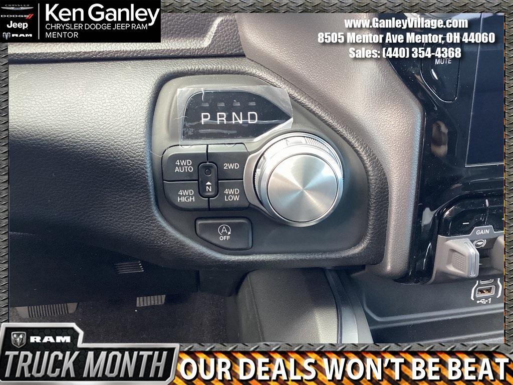 new 2025 Ram 1500 car, priced at $54,715