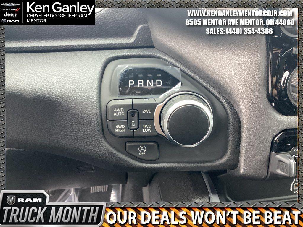 new 2025 Ram 1500 car, priced at $48,400