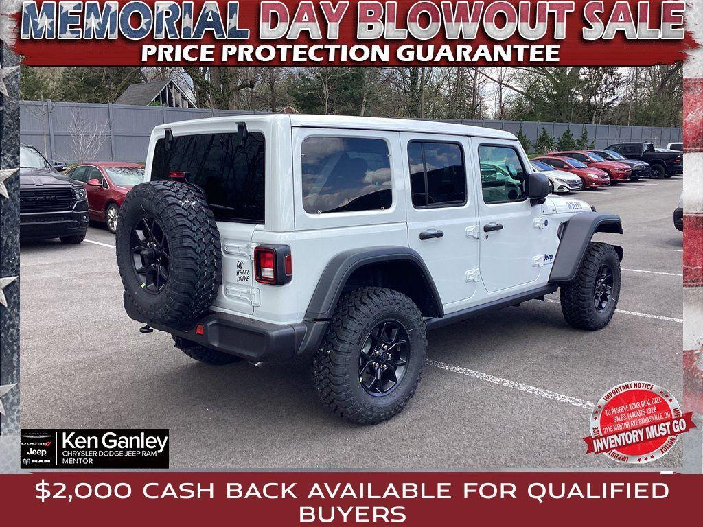 new 2025 Jeep Wrangler 4xe car, priced at $54,785